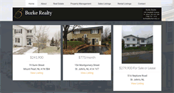 Desktop Screenshot of burkerealty.ca