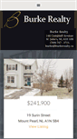 Mobile Screenshot of burkerealty.ca