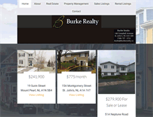 Tablet Screenshot of burkerealty.ca